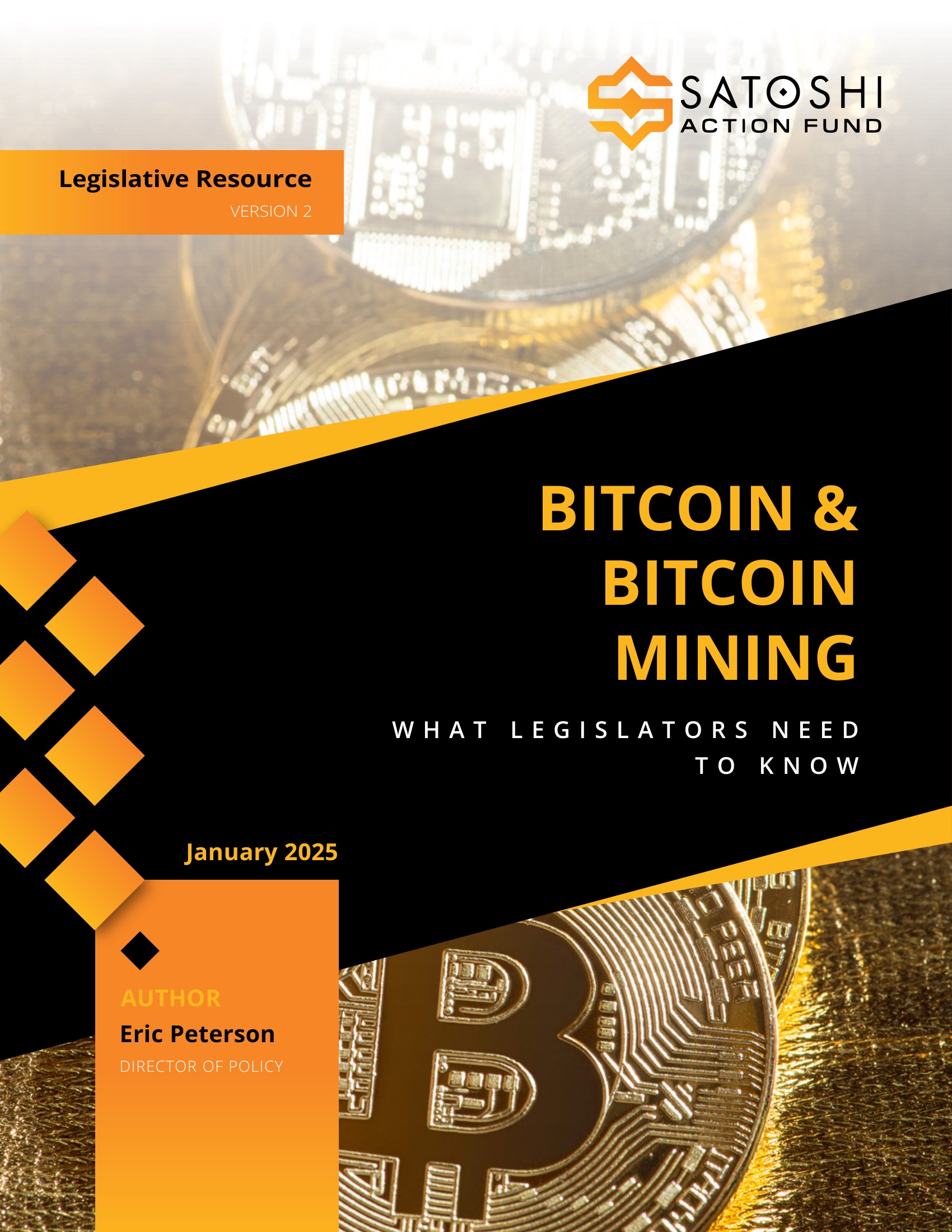 Bitcoin & Bitcoin Mining Legislator Guide cover