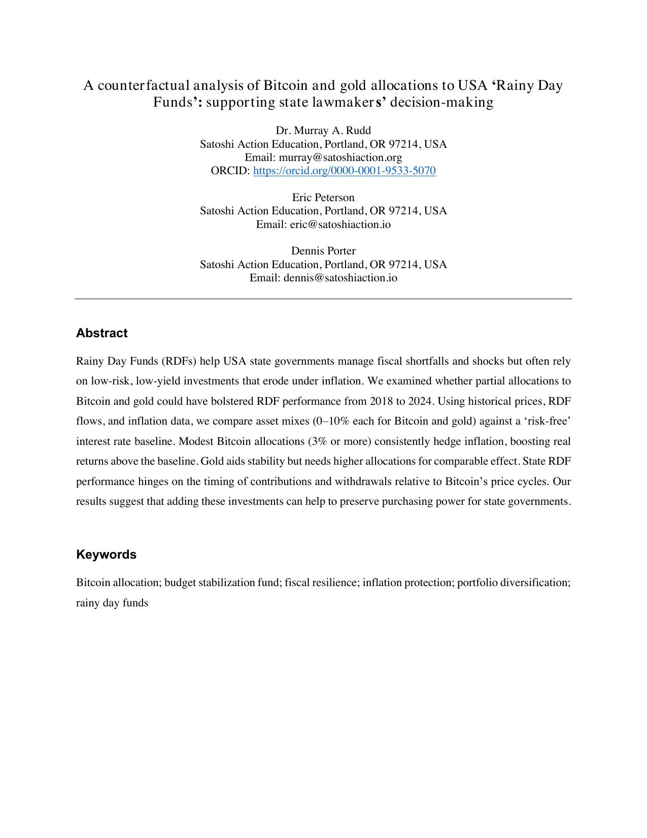Counterfactual Analysis of Bitcoin and Gold Allocations cover